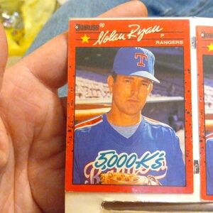 NOTICE-Nolan Ryan error card! THIS IS WORTH ALOT OF MONEY! RARE!